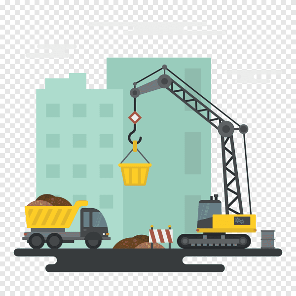 Стройка иллюстрация