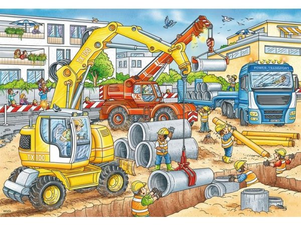 Пазл Ravensburger стройплощадка