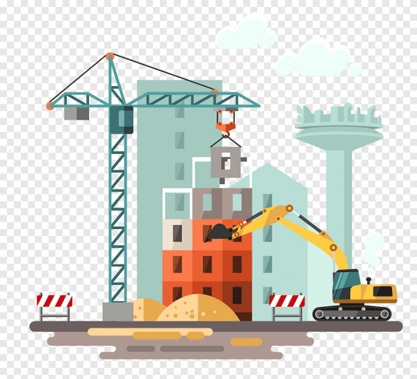 Стройка рисунок