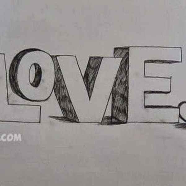 Надписи карандашом для начинающих