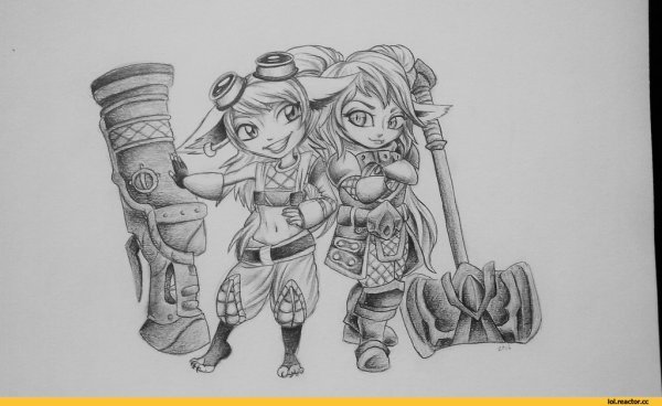 Поппи тату лига легенд