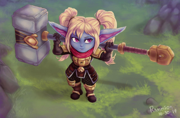 Герой Поппи лига легенд