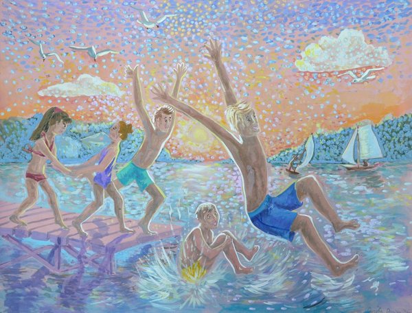 Картина летние радости