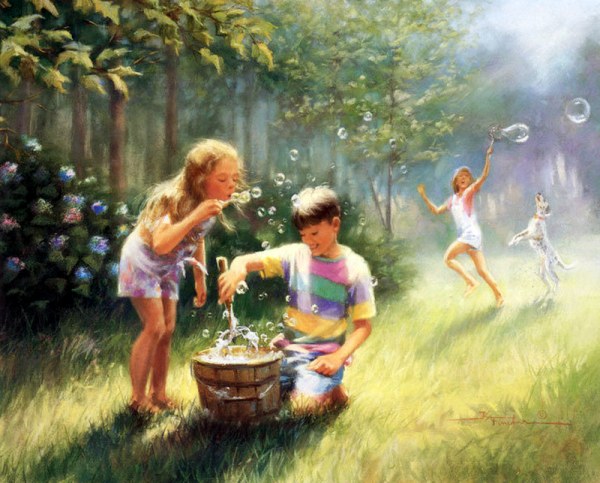 Счастливое детство иллюстрации