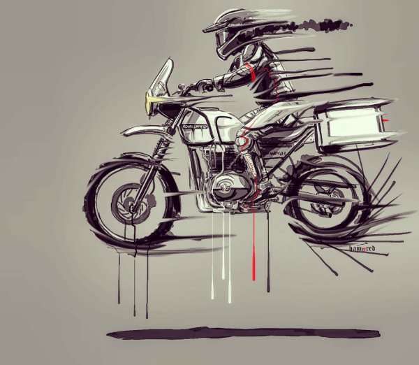 Стилизованные мотоциклы