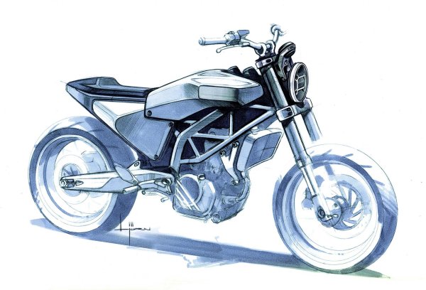 Husqvarna 401 Sketch