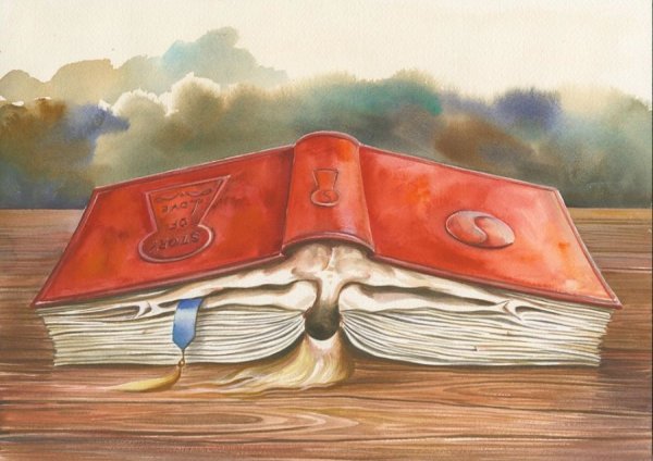 Книжные фантазии художника Владимира куша