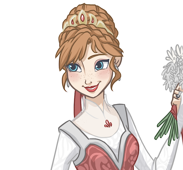 Холодное сердце Анна 2д