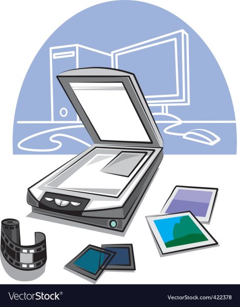 Сканер рисунок