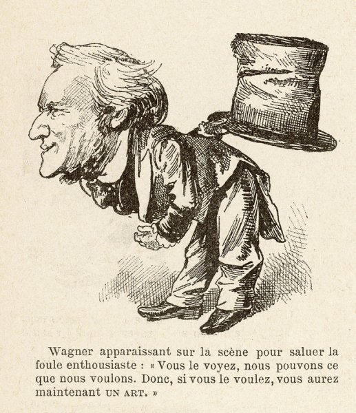 Вагнер карикатура