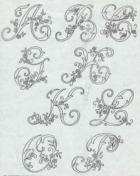 Красивые завитушки