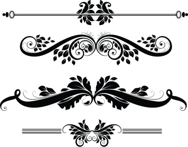 Красивые завитушки