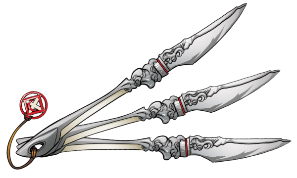 Кинжал зарисовка