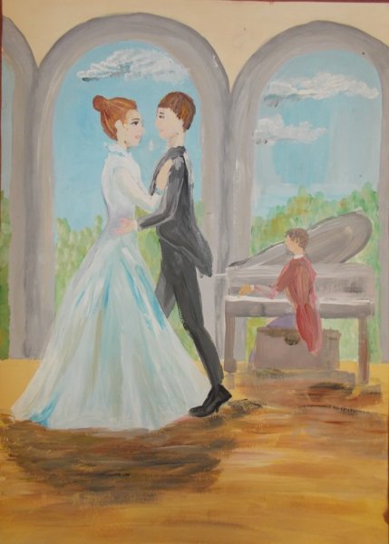 Свадебные рисунки карандашом