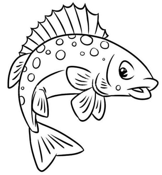 Нарисовать ерша