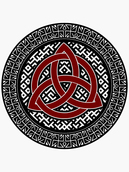 Символ Велеса Триглав