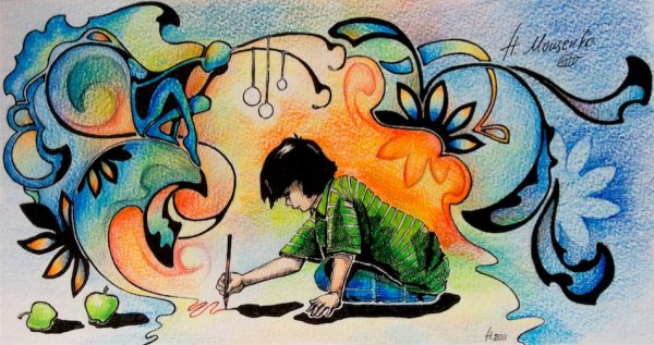 Рисование на воображение