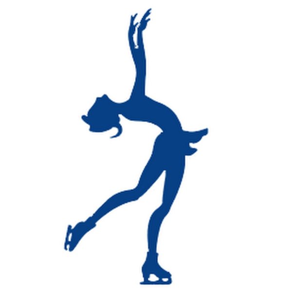 Силуэт фигуристки