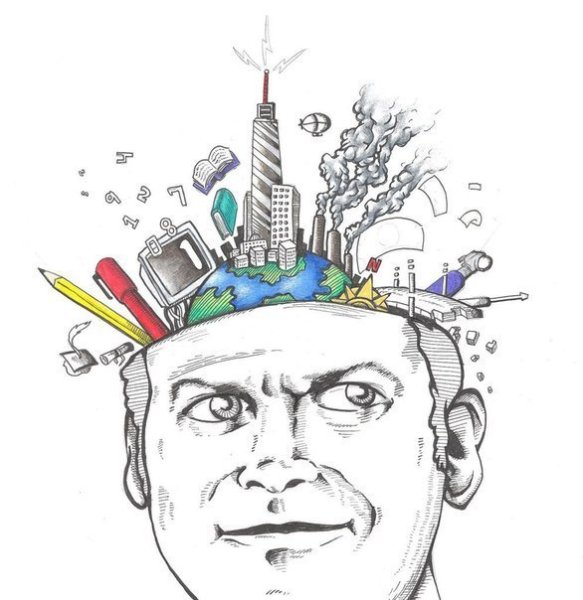 Воображение иллюстрация