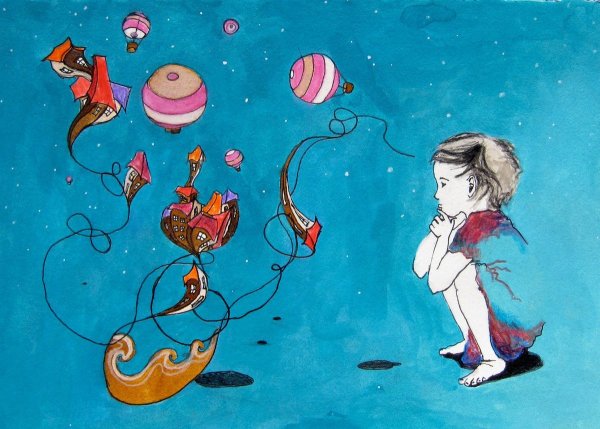 Воображение иллюстрация