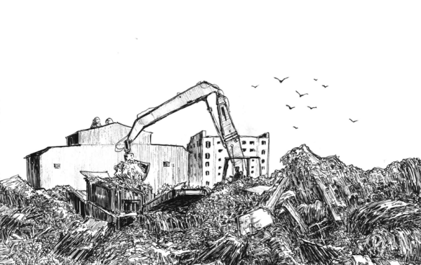 Нарисованная свалка