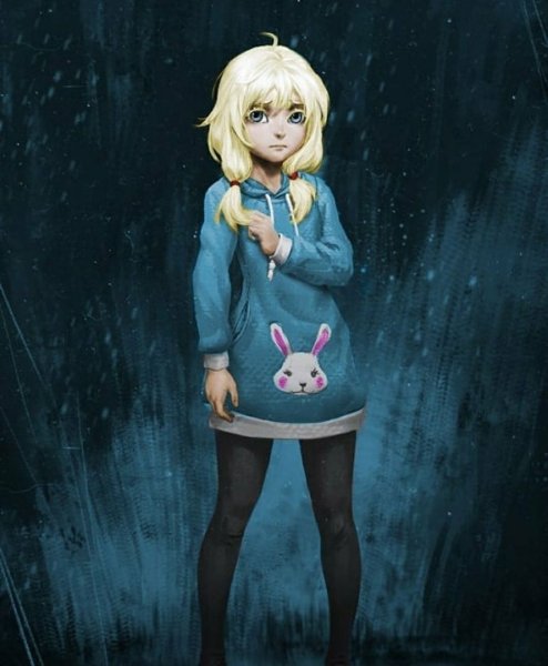 Оля из игры tiny Bunny