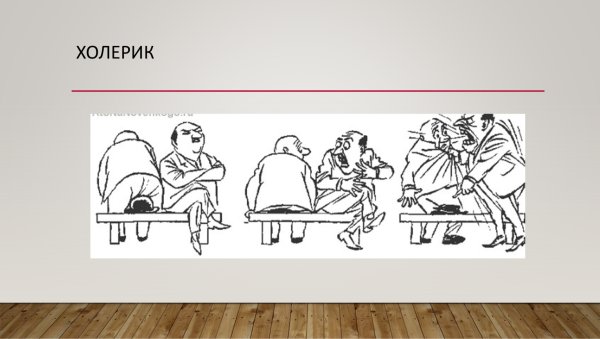Холерик рисунок