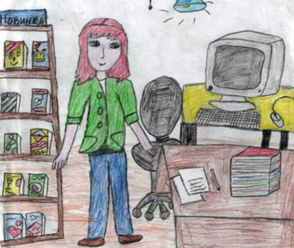 Конкурс рисунков Мамина профессия