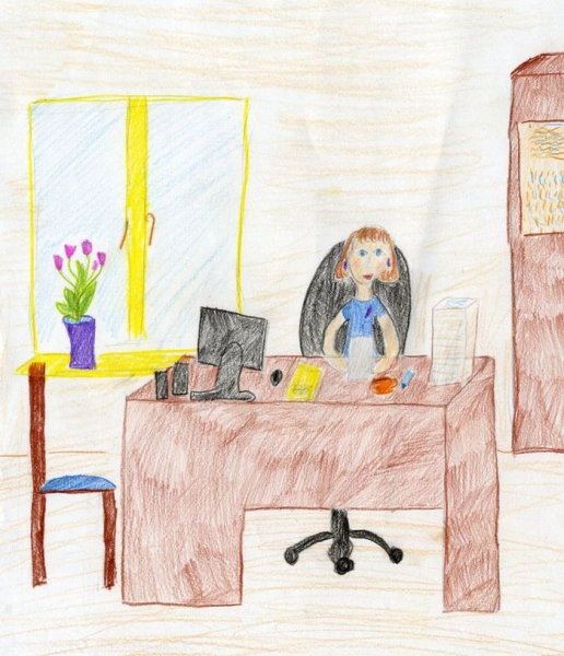 Детский рисунок профессии