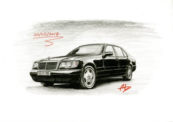 Mercedes-Benz w210 vector