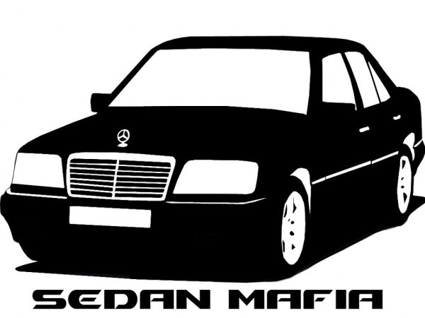 Мерседес Бенц w124 e500 Бандитский