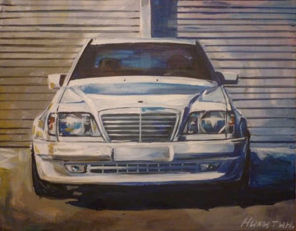 Mercedes w124 Art