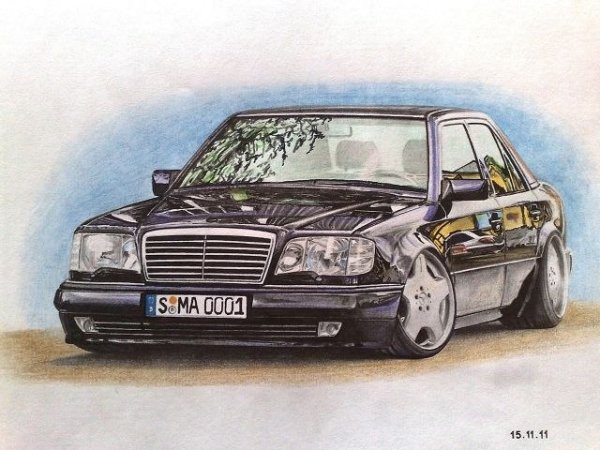 Mercedes w140 draw