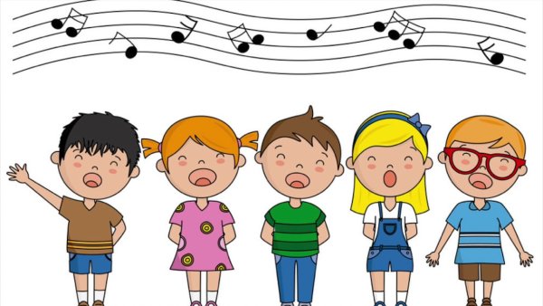 Картинка дети поют в детском саду