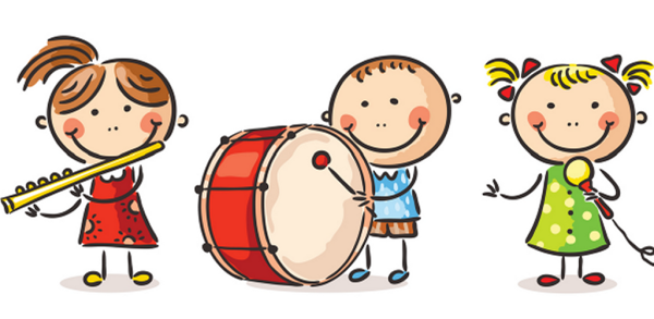 Человечки с музыкальными инструментами