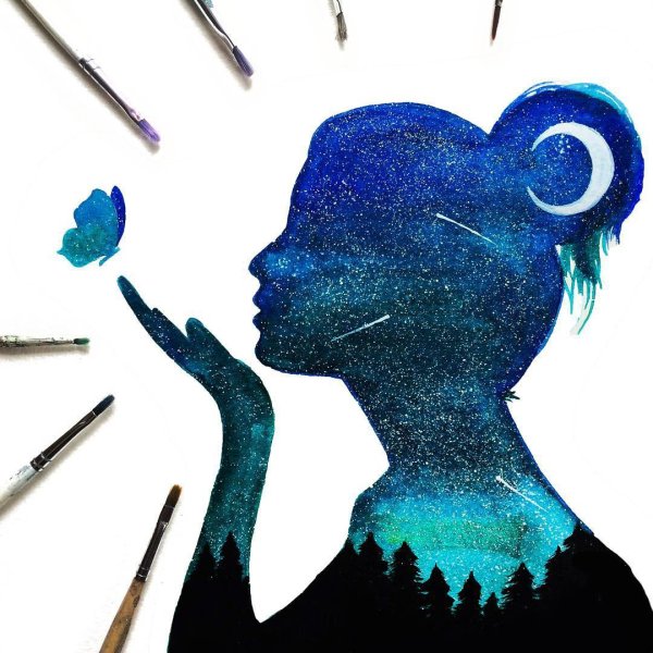 Вдохновляющие картины для рисования