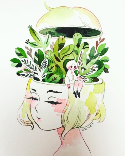 Вдохновение иллюстрация