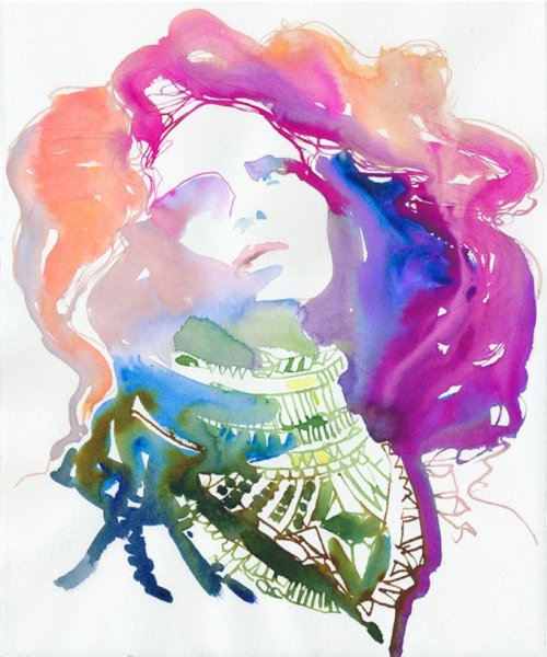 Вдохновение иллюстрация