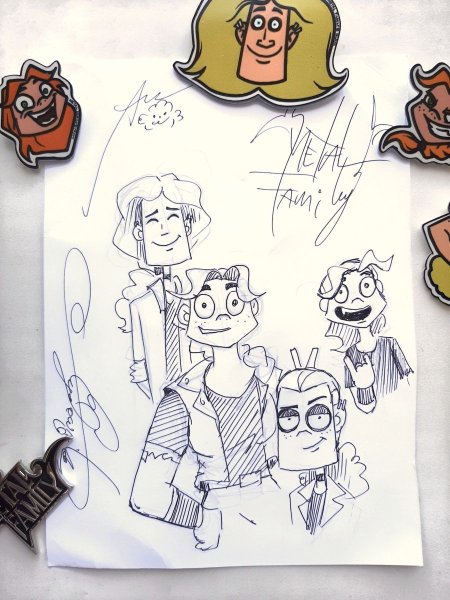 Глэм скетч метал Фэмили