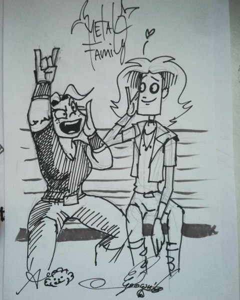 Скетчи метал Фэмили ди