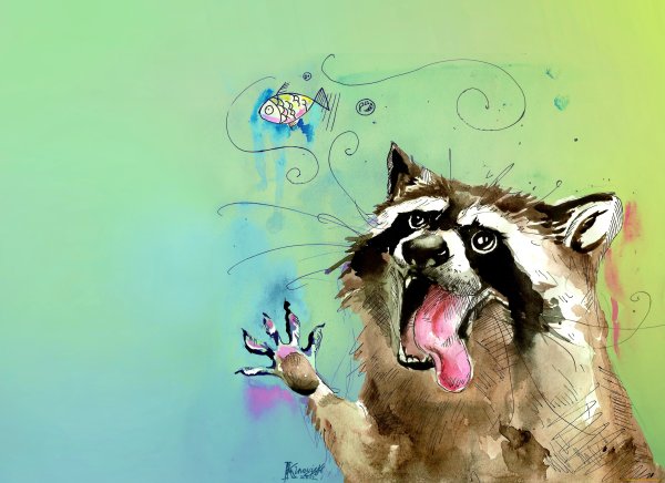 Прикольные рисунки животных