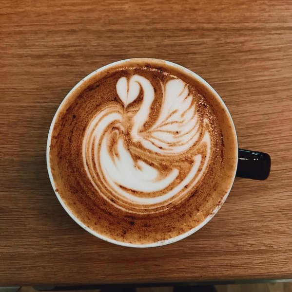 Латте арт на латте