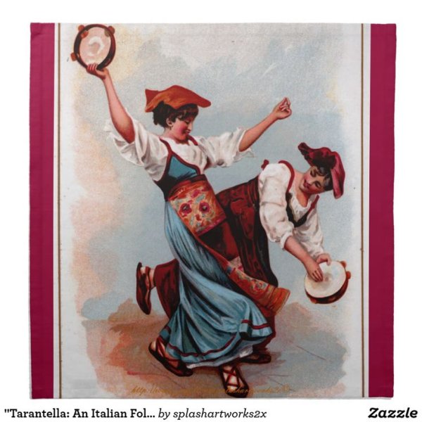 Тарантелла танец картины