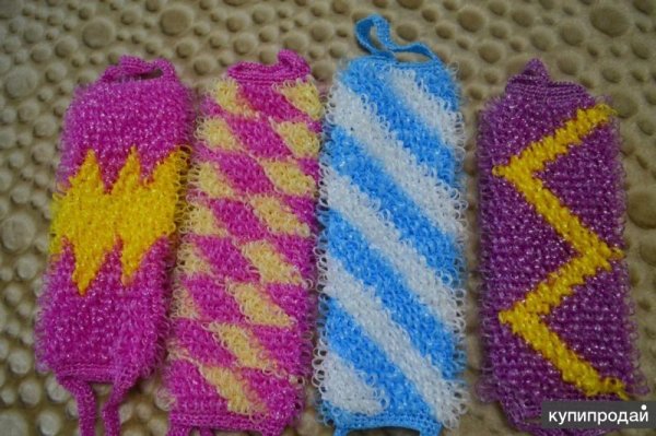 Мочалка из пакетов