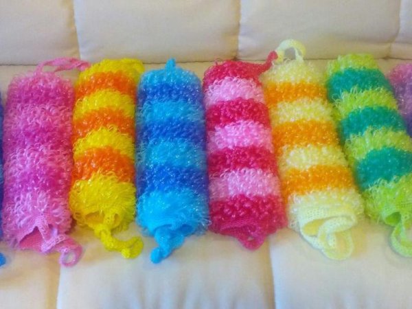 Необычные мочалки