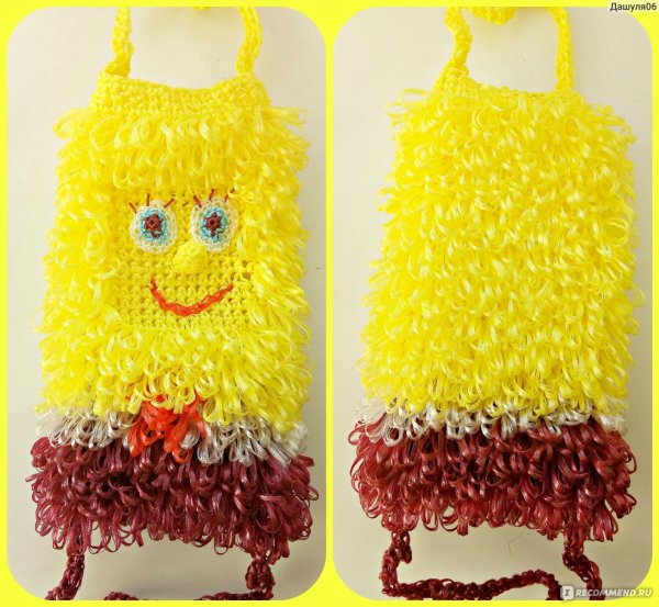 Мочалка крючком