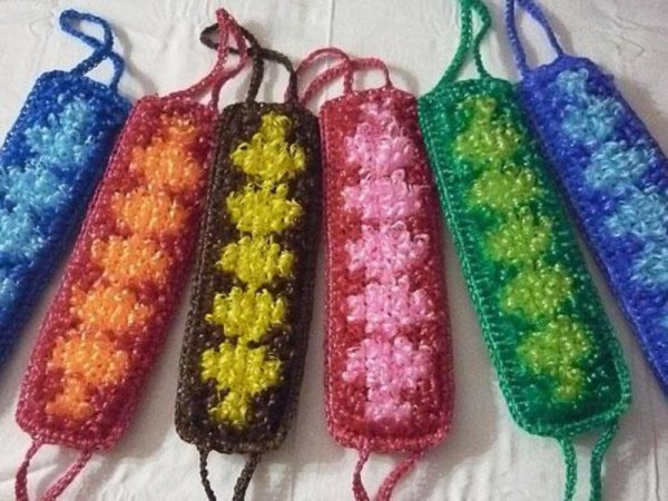 Мочалка из пропилена