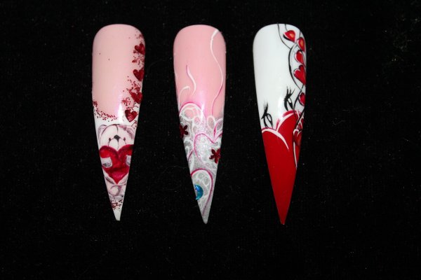 Рисунки на ногтях на типсах