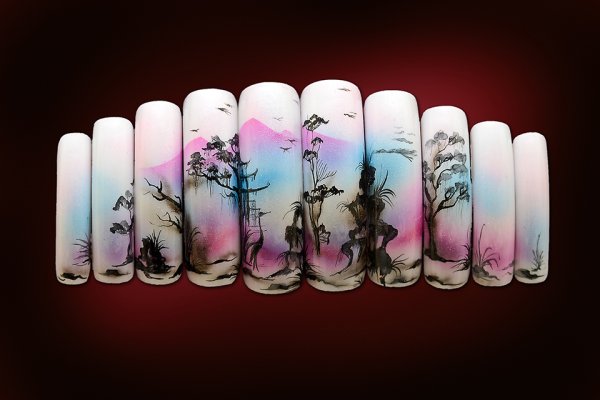 Аэрограф для ногтей