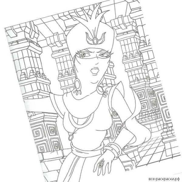 Сказка о золотом петушке Шамаханская царица